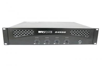 Фото INVOTONE D4550 - цифровой четырехканальный усилитель 4*340Вт RMS/ 8 Ом, 4*550Вт RMS /4 Ом.