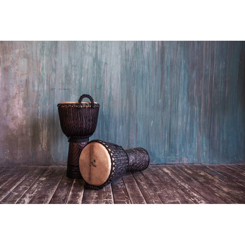 Фото YUKA DJWPRO012-24 Dragon - Джембе с верёвочной настройкой Юка