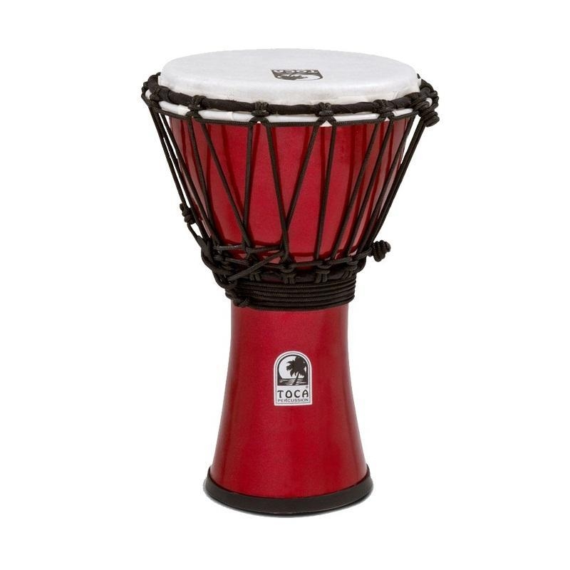 Фото TOCA TFCDJ-7PR Freestyle Colorsound Djembe X-Small Pastel Red 