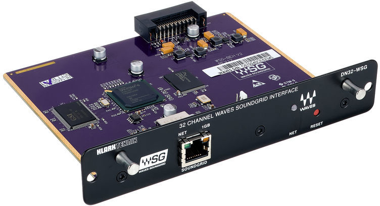 Фото Плата расширения WAVES SoundGrid KLARK TEKNIK DN32-WSG