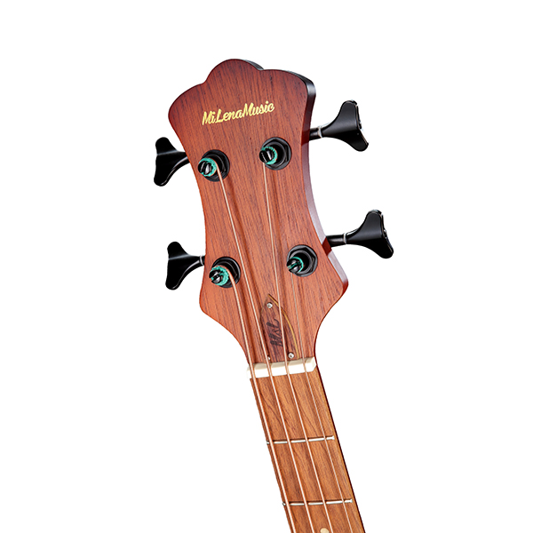 Фото Электро-акустическая бас-гитара MiLena-Music ML-AB1-MAH/EQ