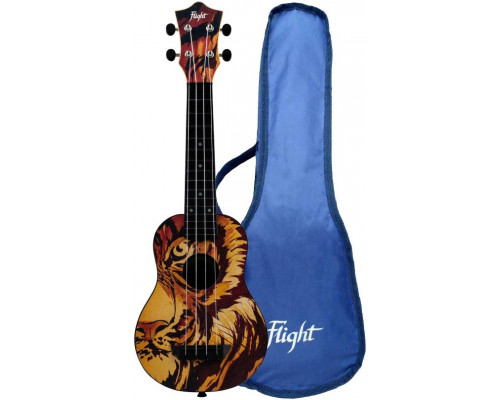 Фото Укулеле сопрано FLIGHT TUS-40 TIGER