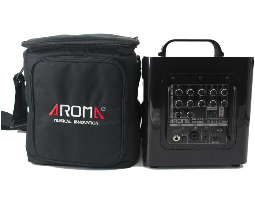 Фото  Комбоусилитель для акустической гитары AROMA AG-40A BK