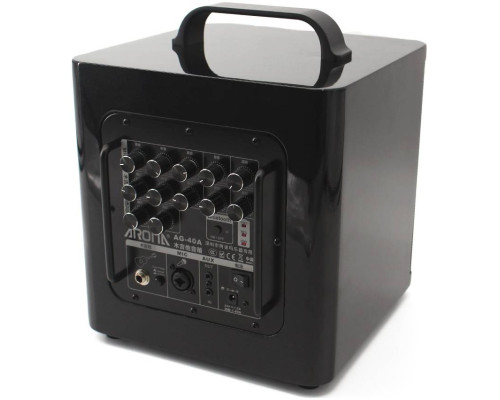 Фото  Комбоусилитель для акустической гитары AROMA AG-40A BK