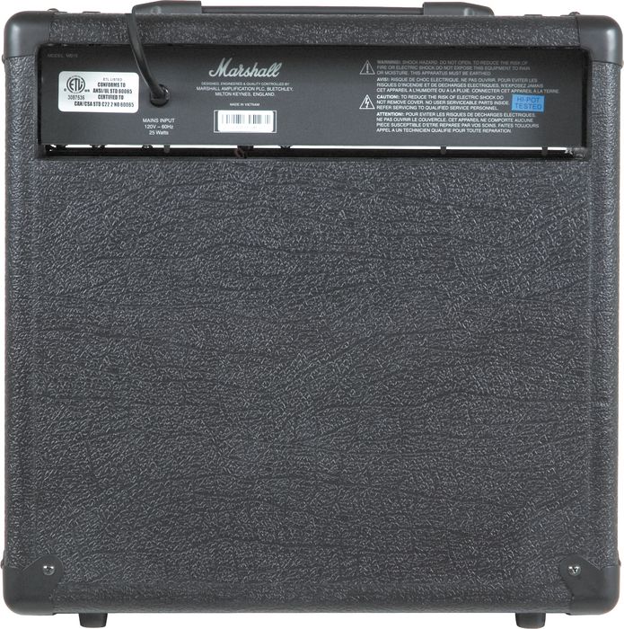 Фото MARSHALL MB15 15W BASS COMBO 2 CHANNEL Басовый комбо