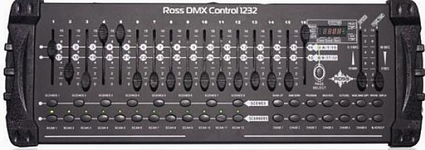 Фото Ross dmx control 1232 DMX пульт управления