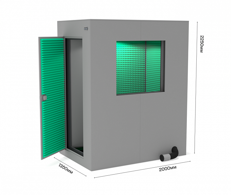 Фото Акустическая вокальная кабина IzoCab Extra Custom