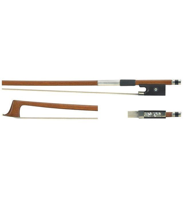 Фото Смычок скрипичный GEWA Violin Bow Brazil Wood 4/4, восьмигранная трость