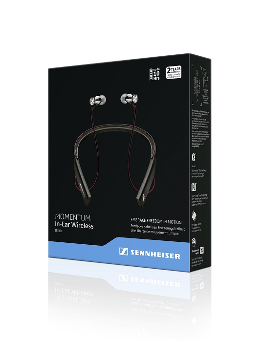 Фото Sennheiser M2 IEBT Black (MOMENTUM In-Ear Wireless)