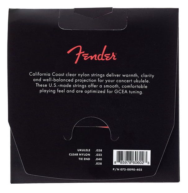 Фото FENDER 90C CONCERT UKULELE STRINGS