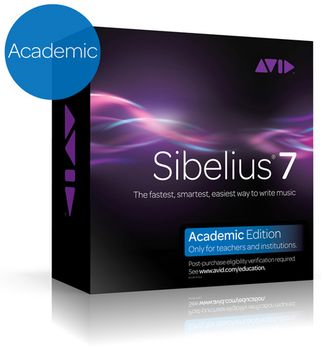 Фото AVID Sibelius 7 Academic