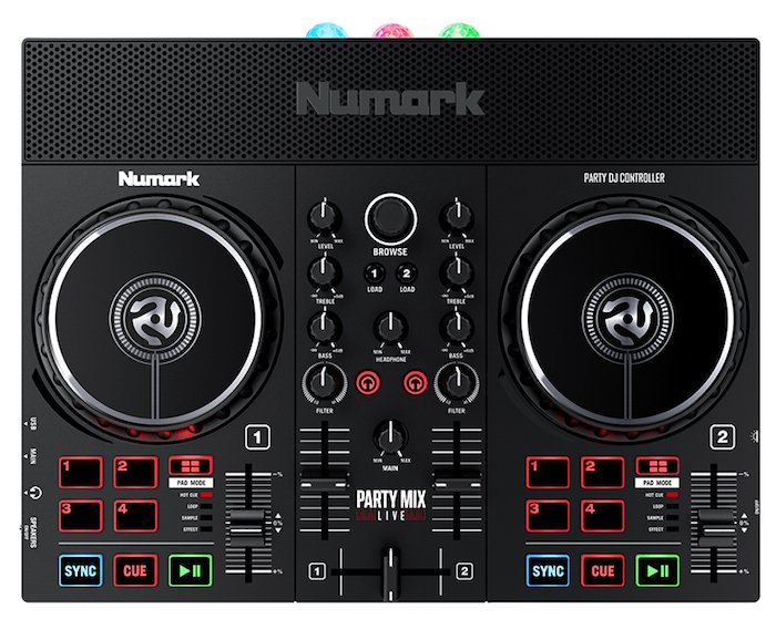 Фото DJ-контроллер NUMARK PARTYMIX LIVE в комплекте ПО Serato