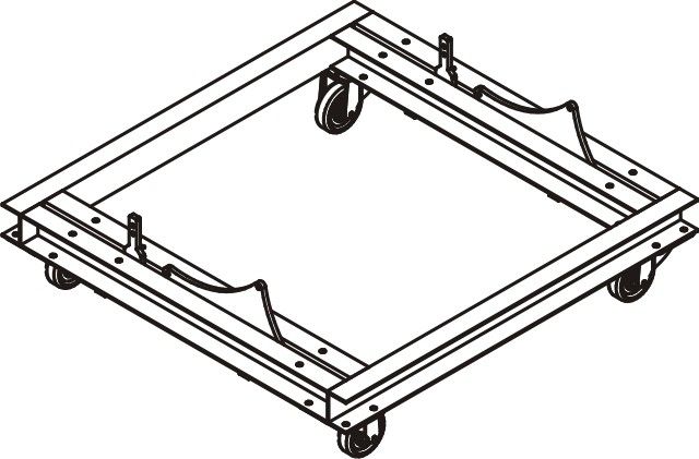 Фото Транспортная тележка DAS AUDIO PL-12S