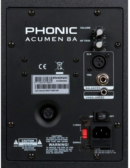 Фото Phonic Acumen 8A Red