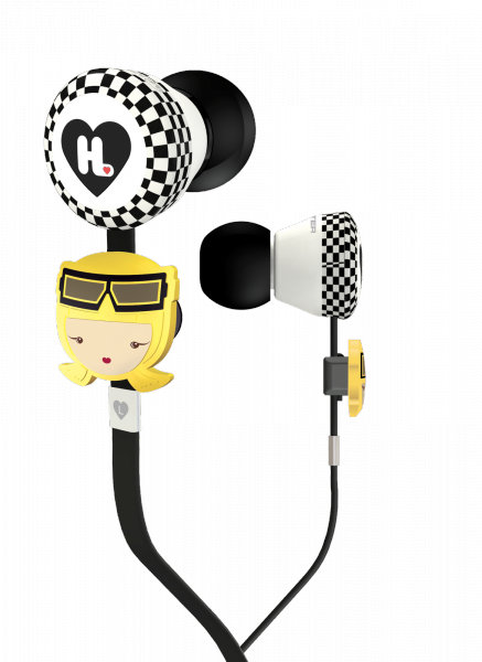 Фото Внутриканальные наушники со сменными лицами Monster Monster Harajuku Lovers Wicked Style MH HJ WIKD IE EU