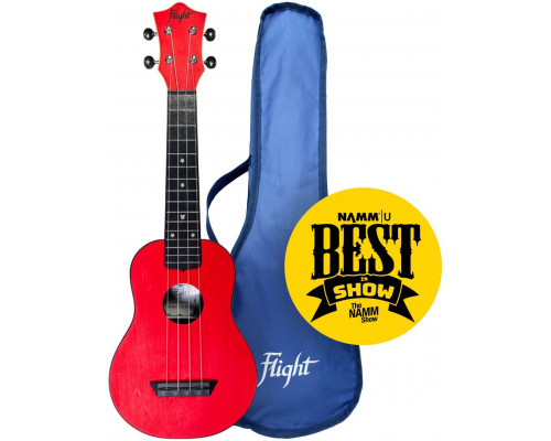 Фото Укулеле сопрано FLIGHT TUS-35 RD