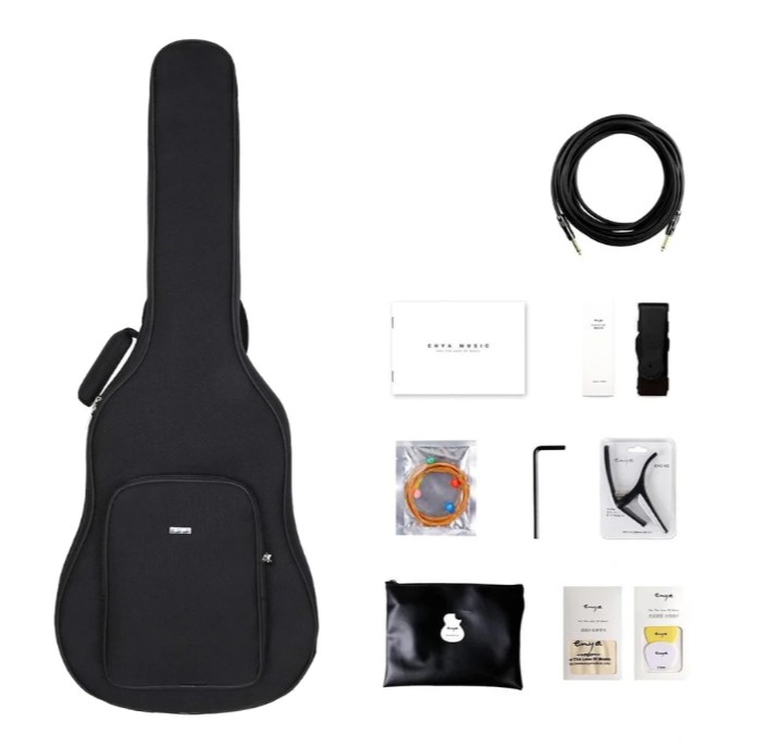 Фото Гитара Enya EA-X0/BK.SP1S.EQ