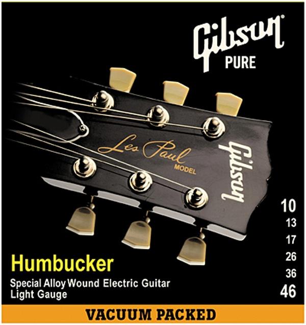Фото GIBSON SEG-SA10 HUMBUCKER SPECIAL ALLOY .010-.046 струны для электрогитары