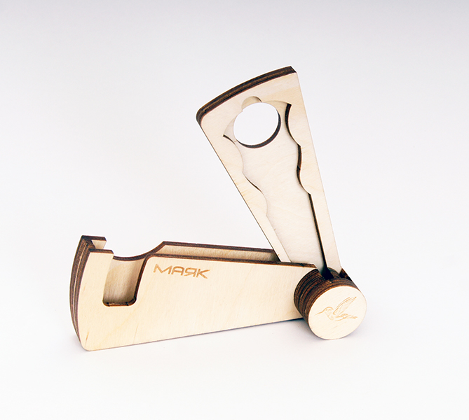 Фото Мастерская Глазырина HV16 Чехол деревянный для варгана Маяк