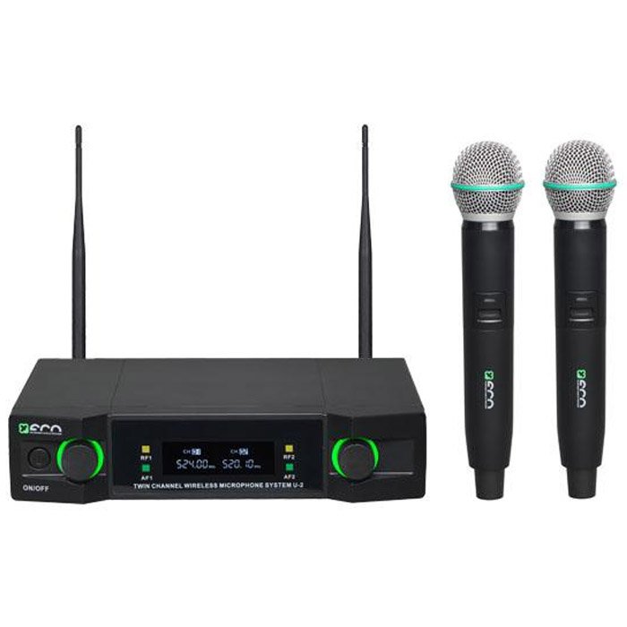 Фото Микрофонная радиосистема начального уровня ECO by VOLTA U-2 (614.15/710.20)