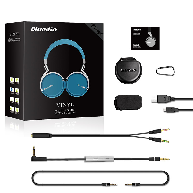 Фото Bluedio Vinyl Blue