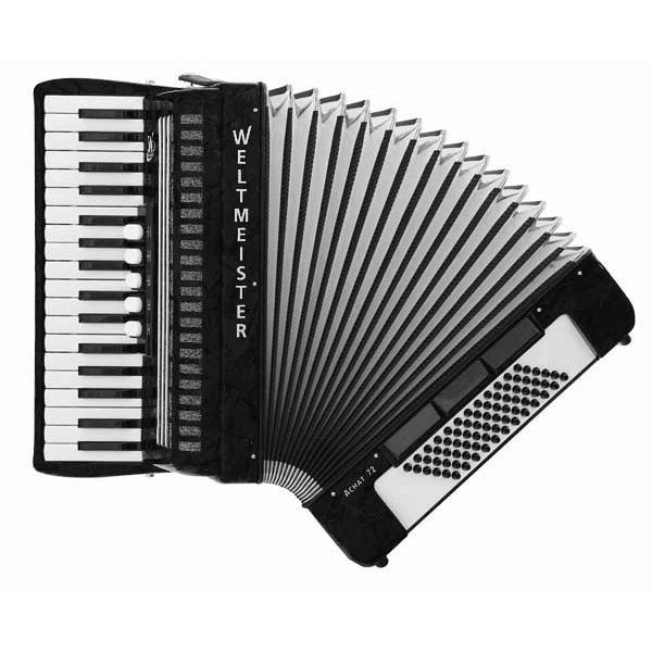 Фото Weltmeister Achat 72 аккордеон 34/72/III/5/3 черный