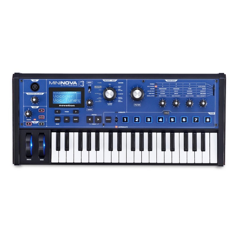 Фото Аналоговый синтезатор Novation MiniNova