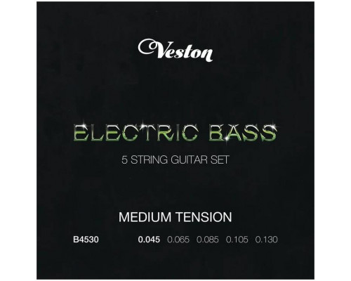 Фото Струны для бас-гитары VESTON B 4530
