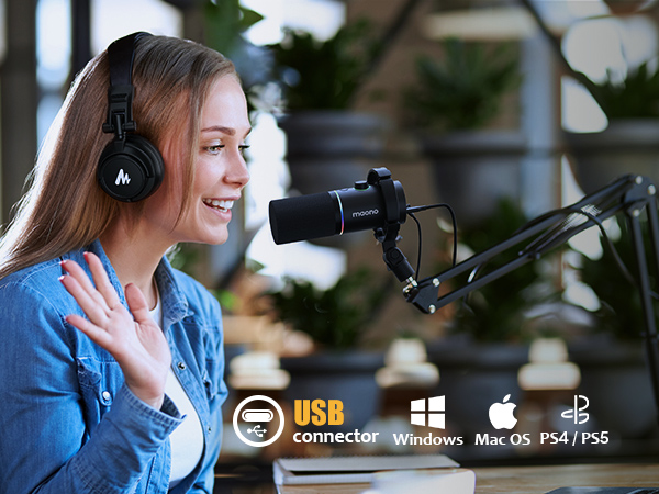 Фото Микрофон Maono PD200X