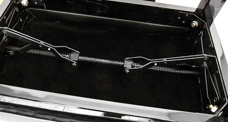 Фото HY-PJ024-GLOSS-BLACK Банкетка, черная, искусственная кожа, Rin