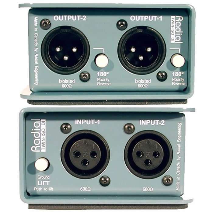 Фото Radial TWIN ISO  2-х канальный изолятор