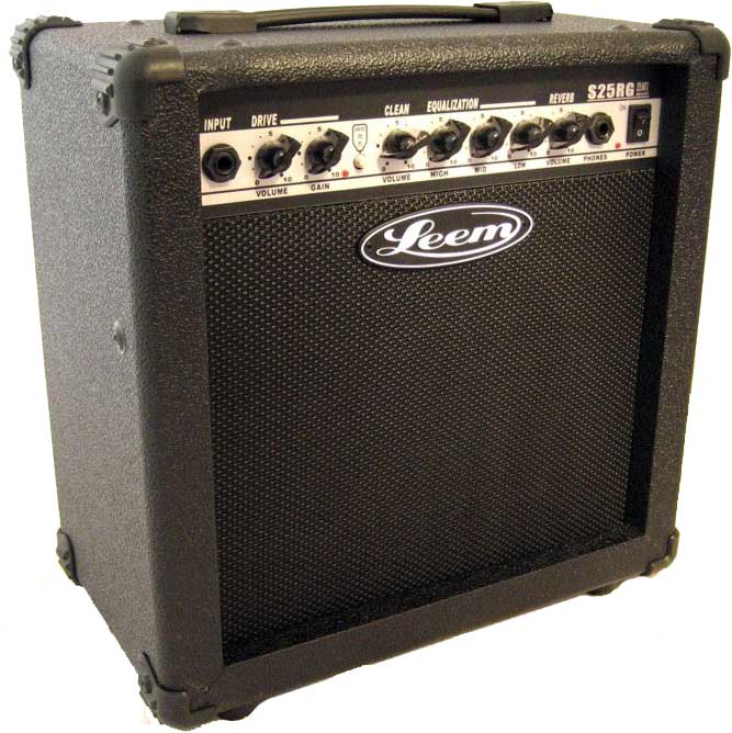 Фото LEEM S25RG Комбик гитарный 25Вт реверберация