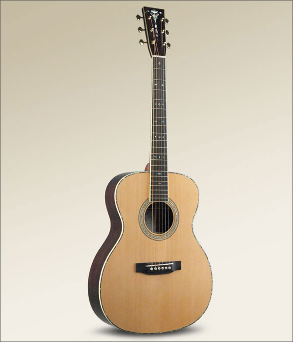 Фото Recording King RO-227  акустическая гитара Folk, All Solid