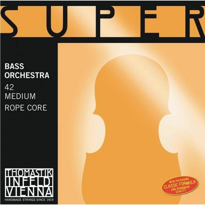 Фото 42 струны для контрабаса 4/4 (оркестровые) THOMASTIK INFELD Superflexible Rope core