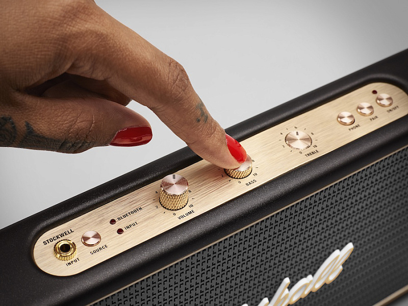 Фото Портативная акустическая система Marshall Stockwell Black