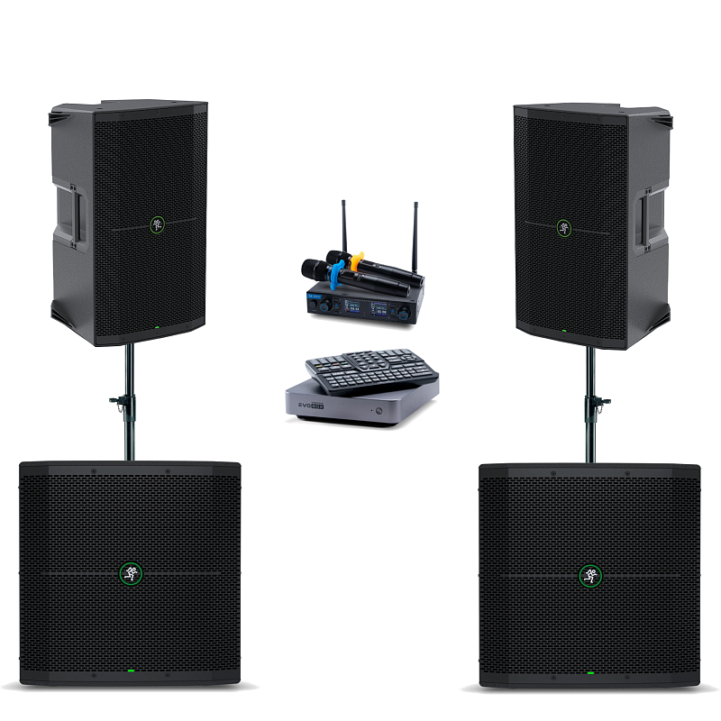 Фото Комплект караоке EVO Thump 212XT Dual SUB