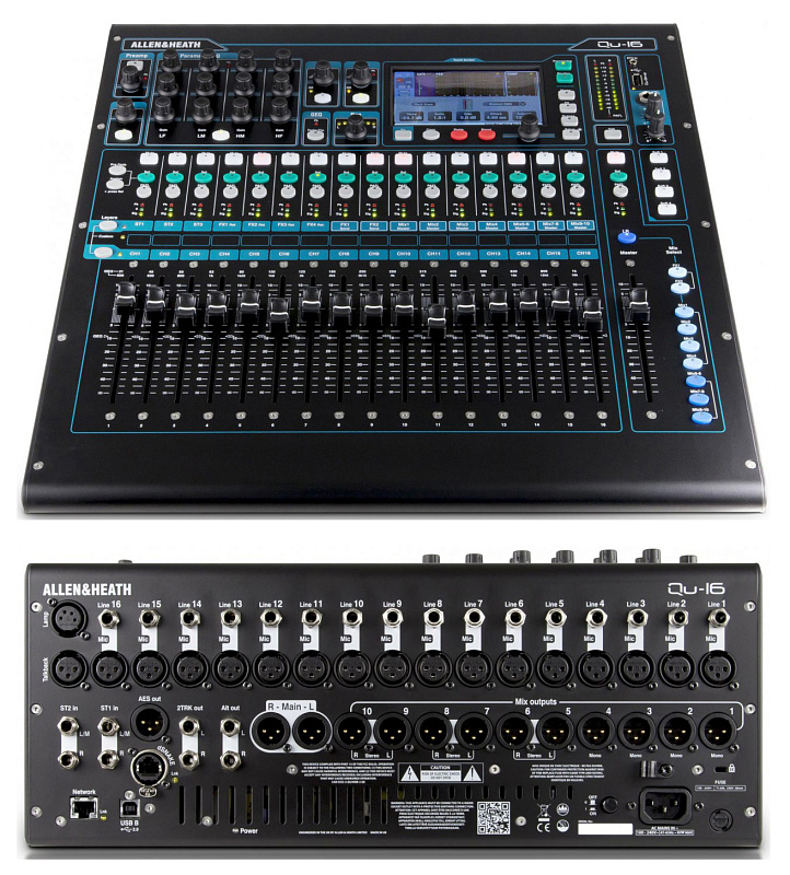 Фото Allen&Heath QU-16 цифровой микшер