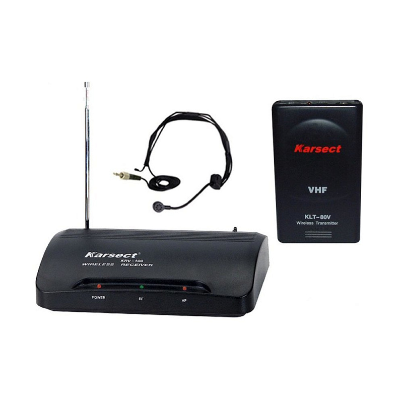 Фото KARSECT KRV100/KLT-80V/HT-1A Радиосистема с головным микрофоном
