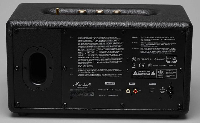 Фото Портативная акустическая система MARSHALL Stanmore Black