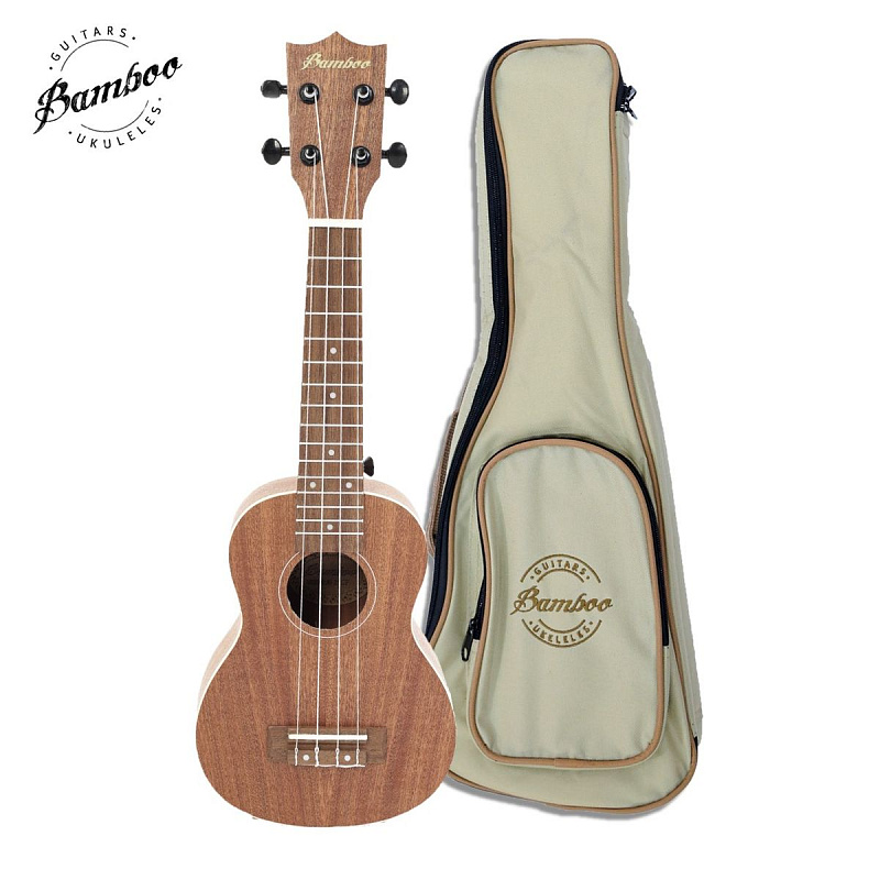 Фото Укулеле концерт Bamboo BU-23 Sapele (CF)
