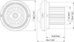 Драйвер ВЧ Lavoce TN100.70 20 Вт, 8 Ом
