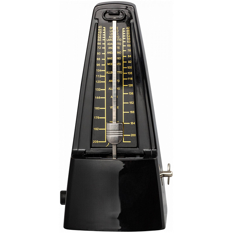 Фото Метроном механический FLIGHT FMM-10 BLACK