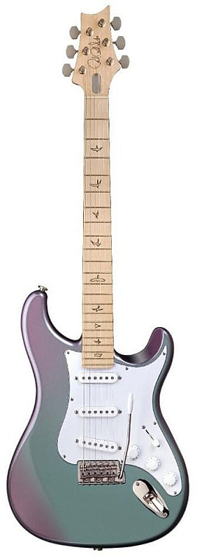 Фото Электрогитара PRS JM SILVER SKY LTD LUNAR ICE MAPLE, с чехлом