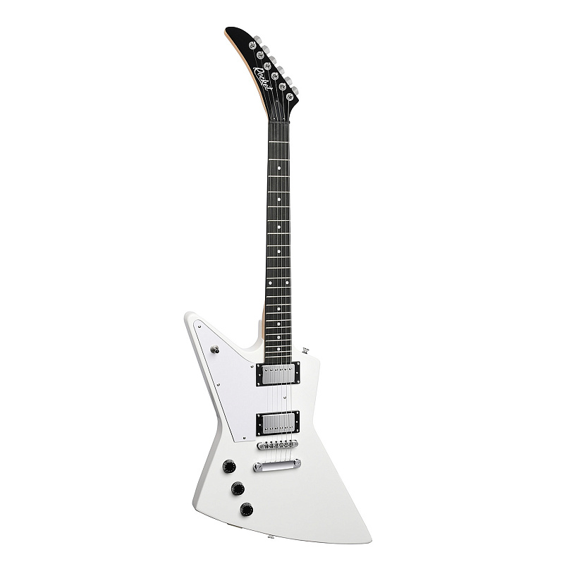 Фото Электрогитара ROCKET E-410 WH Left леворукая, тип корпуса - Explorer