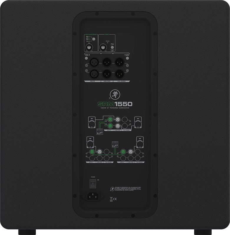 Фото MACKIE SRM1550 активный сабвуфер, 1200 Вт