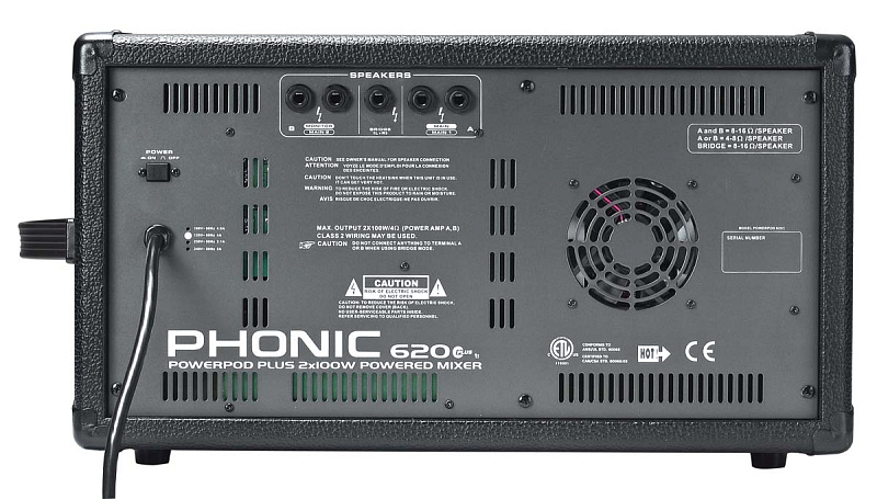 Фото PHONIC POWERPOD 620 PLUS T1