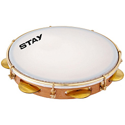 Тамбурин 10" Stay 261-STAY 8628ST Pandeiro