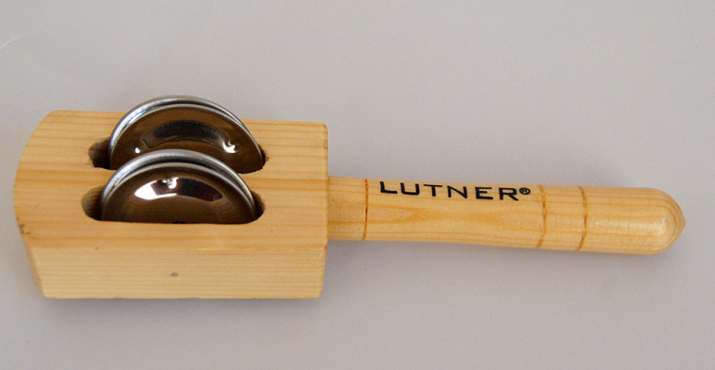 Фото Бубенцы плоские на ручке Fleet FLT-G16A