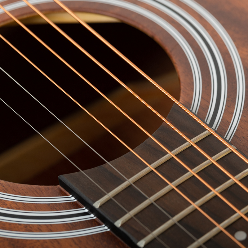 Фото Акустическая гитара. ROCKDALE Aurora D6 Satin All-Mahogany