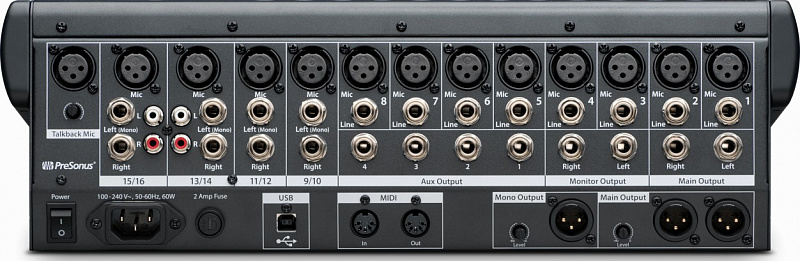 Фото PreSonus StudioLive 16.0.2 USB